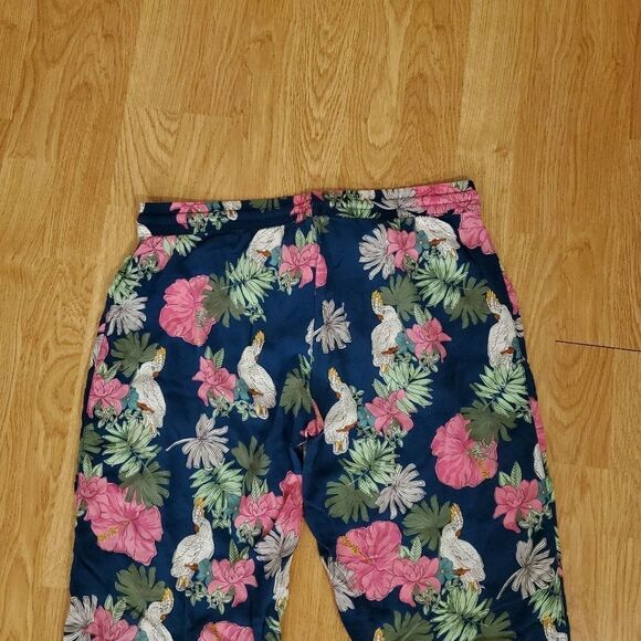 PJ Salvage Floral Parrot Pajama Pants - Picture 5 of 10